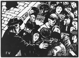 De Parijse menigte, 1892